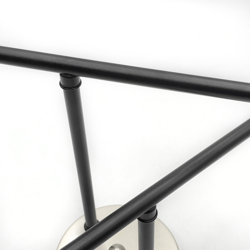 Brilagi - Aufgesetzte Deckenleuchte MALIVA 4xE14/15W/230V mattchrom/rauchglas