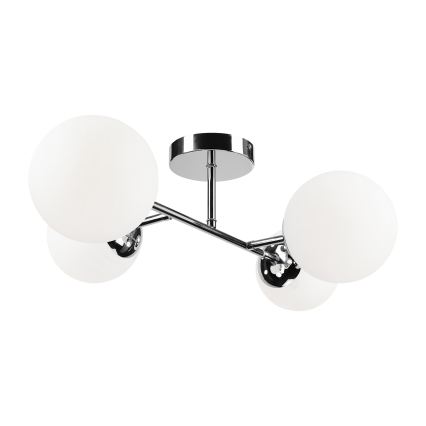 Brilagi - Aufgesetzte Deckenleuchte MALONY 4xE14/20W/230V glänzender Chrom