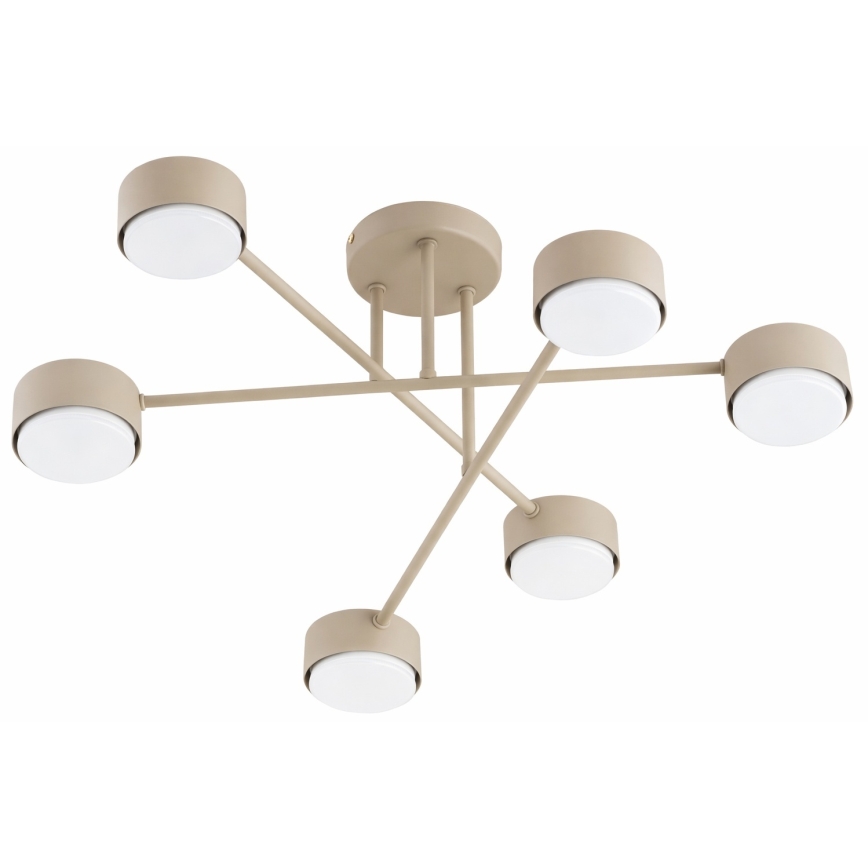 Brilagi - Aufgesetzte Deckenleuchte MONO 6xGX53/12W/230V beige
