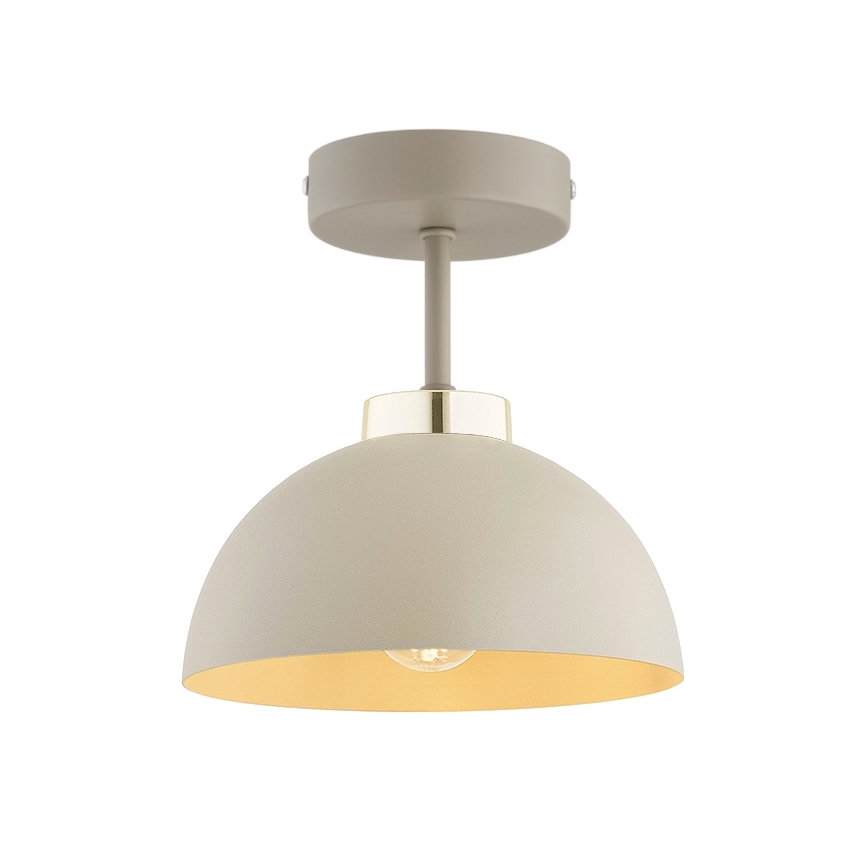 Brilagi - Aufgesetzte Deckenleuchte MOON 1xE27/60W/230V beige/gold