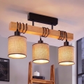 BRILAGI - Aufgesetzte Deckenleuchte NUBILA 3xE27/60W/230V Kiefer/braun