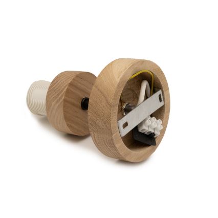 Brilagi - Aufgesetzte Deckenleuchte PARTY 1xE27/60W/230V Ø 10 cm Eiche