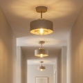 BRILAGI - Aufgesetzte Deckenleuchte SPRING 1xE27/60W/230V Ø 20 cm beige/gold