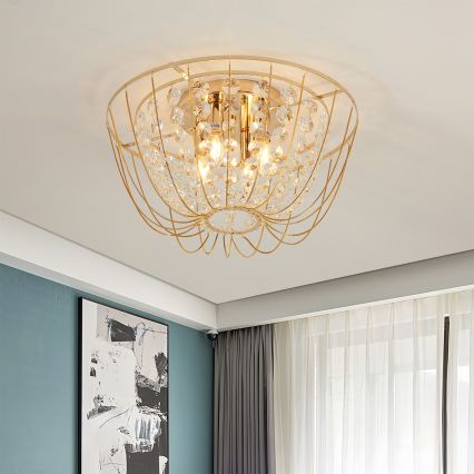 Brilagi - Aufgesetzte Deckenleuchte VASTERAS 4xE14/40W/230V Ø 45 cm