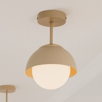Brilagi - Aufgesetzter Deckenleuchter COSMO 1xE27/60W/230V beige/gold