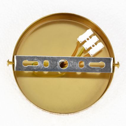 Brilagi - Aufgesetzter Kronleuchter ECLIPSE 5xE14/10W/230V Ø 38 cm Schwarz/Gold