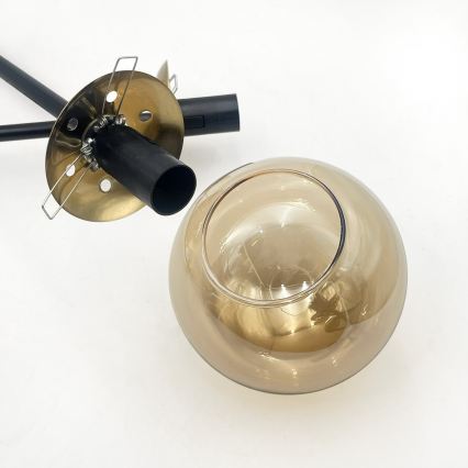 Brilagi - Aufputz-Deckenleuchte MALIVA 4xE14/15W/230V goldfarben