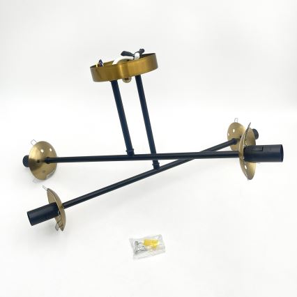 Brilagi - Aufputz-Deckenleuchte MALIVA 4xE14/15W/230V goldfarben