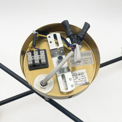 Brilagi - Aufputz-Deckenleuchte MALIVA 4xE14/15W/230V goldfarben