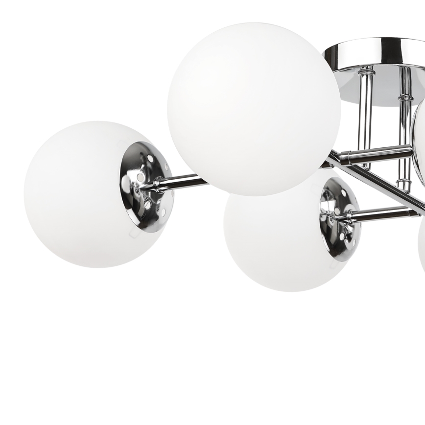 Brilagi - Aufputz-Deckenleuchte MALONY 6xE14/20W/230V glänzender Chrom