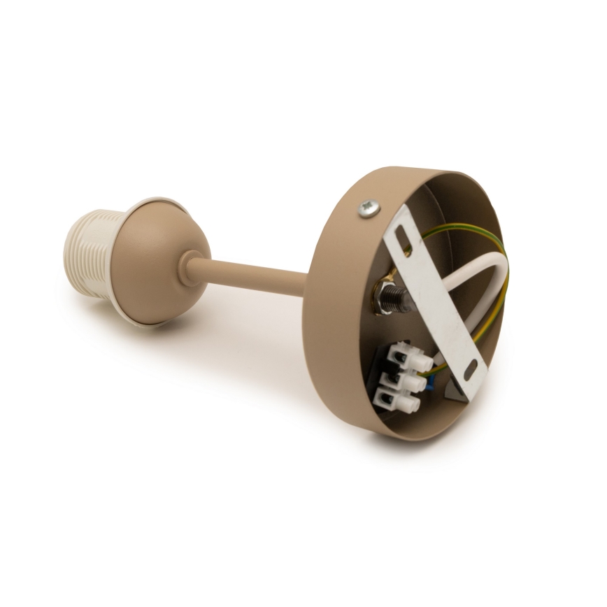 Brilagi - Aufputz-Deckenleuchte PARTY 1xE27/60W/230V Ø 10 cm beige