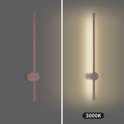 Brilagi - Außenwandleuchte AURA LED/12W/230V 3000K IP54 65 cm braun CRI 90