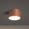 BRILAGI - Außen-Deckenleuchte FORIS LED/9W/230V Ø 9 cm bronzefarben IP44