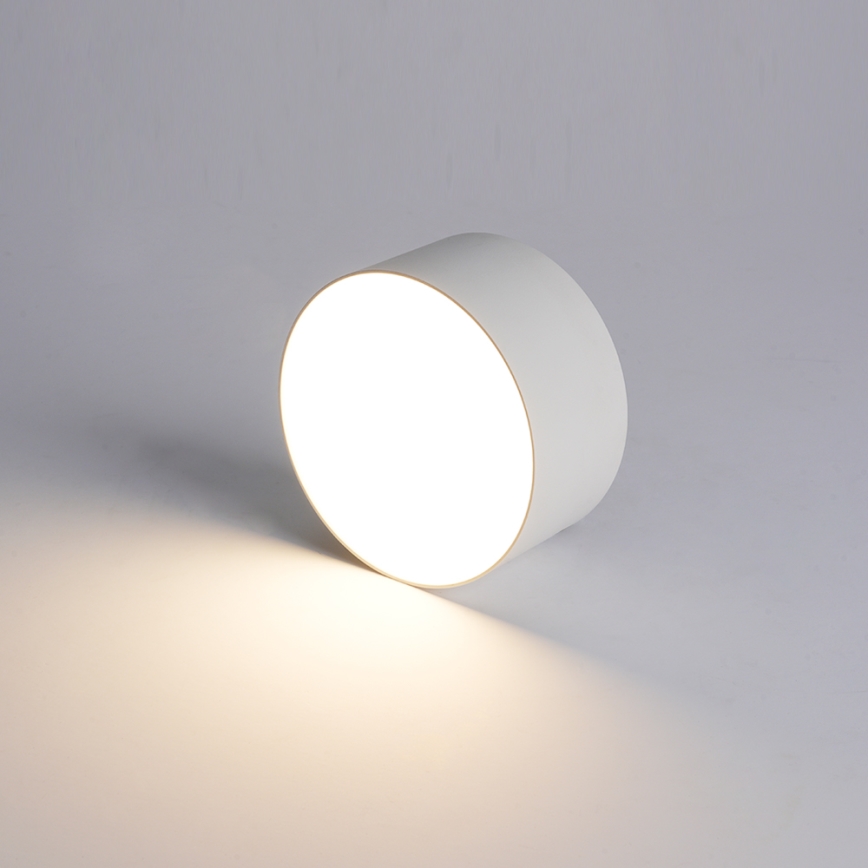 BRILAGI - Außen-Deckenleuchte FORIS LED/9W/230V Ø 9 cm weiß IP44
