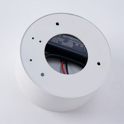 BRILAGI - Außen-Deckenleuchte FORIS LED/9W/230V Ø 9 cm weiß IP44