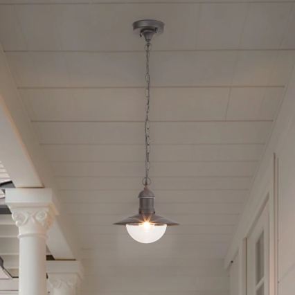 Brilagi - Außen-Hängeleuchte MOLDE 1xE27/60W IP44 schwarz