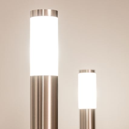BRILAGI - Außenleuchte ELIA 1xE27/20W/230V IP44 50 cm mattchrom