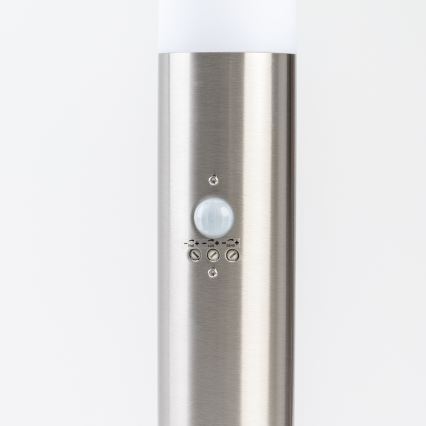 BRILAGI - Außenleuchte mit Bewegungsmelder ELIA 1xE27/20W/230V IP44 50 cm mattchrom