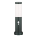 Brilagi - Außenleuchte mit Bewegungsmelder 1xE27/15W/230V 40 cm IP44 Anthrazit