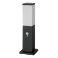 Brilagi - Außenleuchte mit Sensor 1xE27/15W/230V 40 cm IP44 schwarz