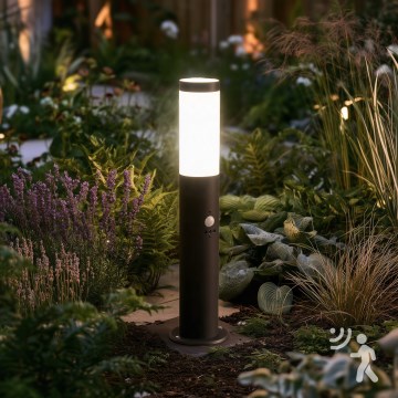 BRILAGI - Außenleuchte mit Sensor ELIA 1xE27/20W/230V IP44 50 cm Anthrazit