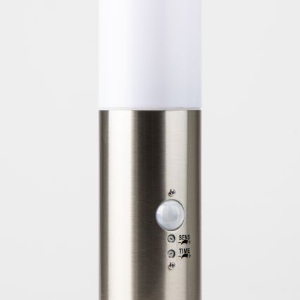 Brilagi - Außenleuchte mit Sensor NOVA 1xE27/15W/230V 40 cm IP44 mattchrom