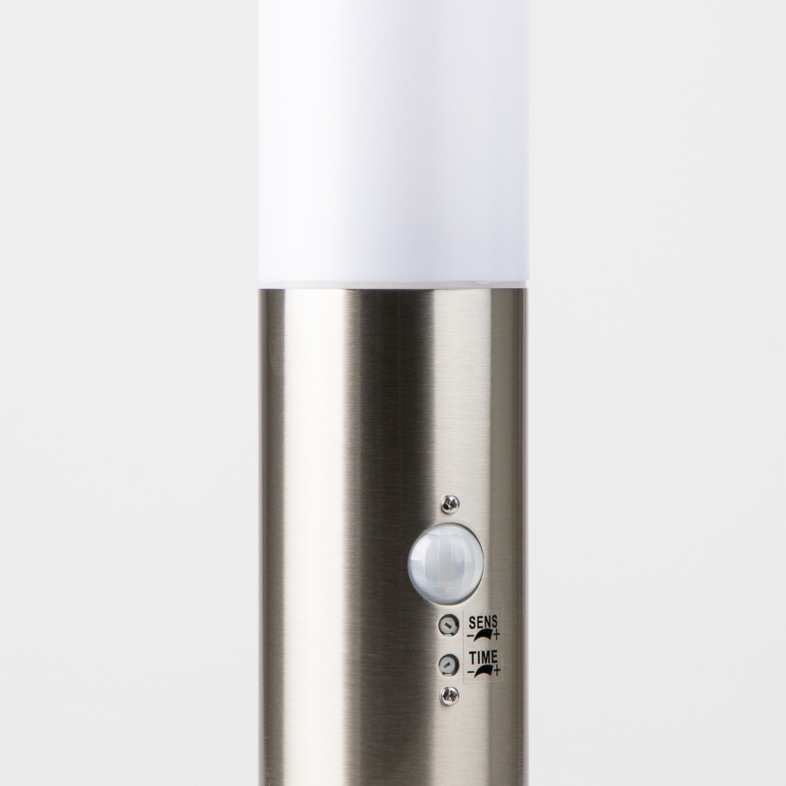 Brilagi - Außenleuchte mit Sensor NOVA 1xE27/15W/230V 40 cm IP44 mattchrom