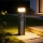 Brilagi - Außenleuchte PILLAR mit 2 SCHUKO‑Steckdosen, 1x G9/11W/230V, IP44, Anthrazit