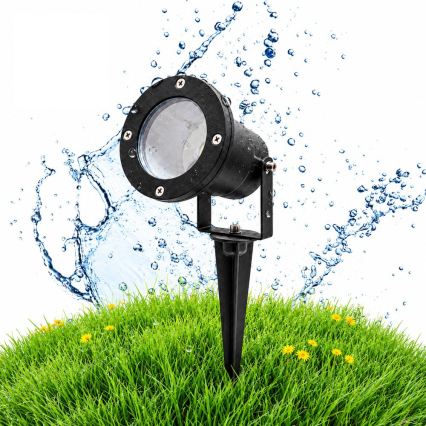 BRILAGI - Außenleuchte TERRA 1xGU10/50W/230V IP65 schwarz