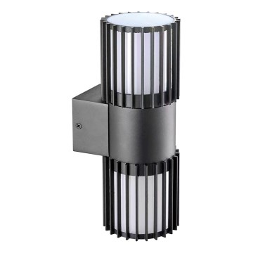 BRILAGI - Außenwandleuchte ARMOR 2xGU10/35W/230V IP44 Anthrazit