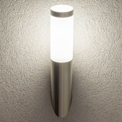 BRILAGI - Außenwandleuchte ELIA 1xE27/20W/230V IP44 mattchrom
