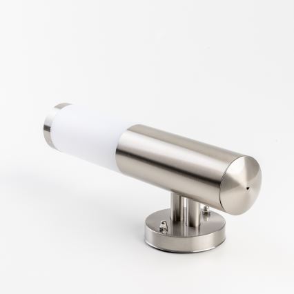 BRILAGI - Außenwandleuchte ELIA 1xE27/20W/230V IP44 mattchrom