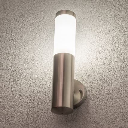 BRILAGI - Außenwandleuchte ELIA 1xE27/20W/230V IP44 mattchrom