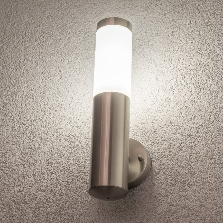 BRILAGI - Außenwandleuchte ELIA 1xE27/20W/230V IP44 mattchrom