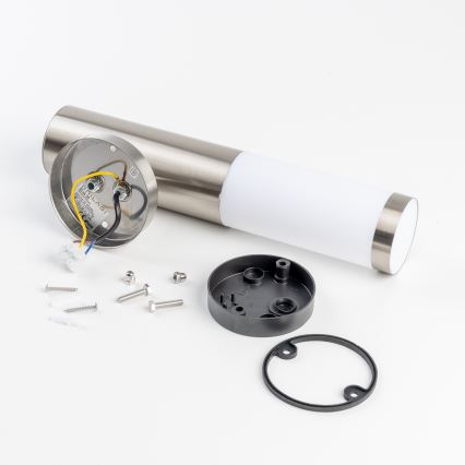 BRILAGI - Außenwandleuchte ELIA 1xE27/20W/230V IP44 mattchrom