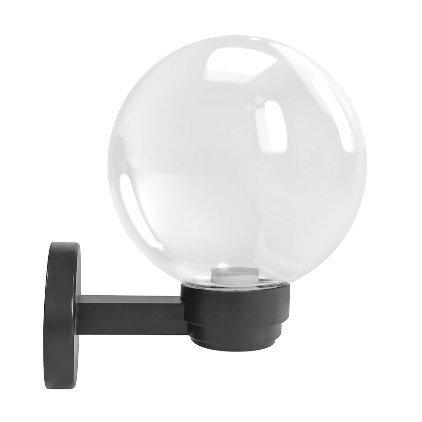 Brilagi - Außenwandleuchte HARBOR 1xE27/40W/230V IP33 anthrazit/klar