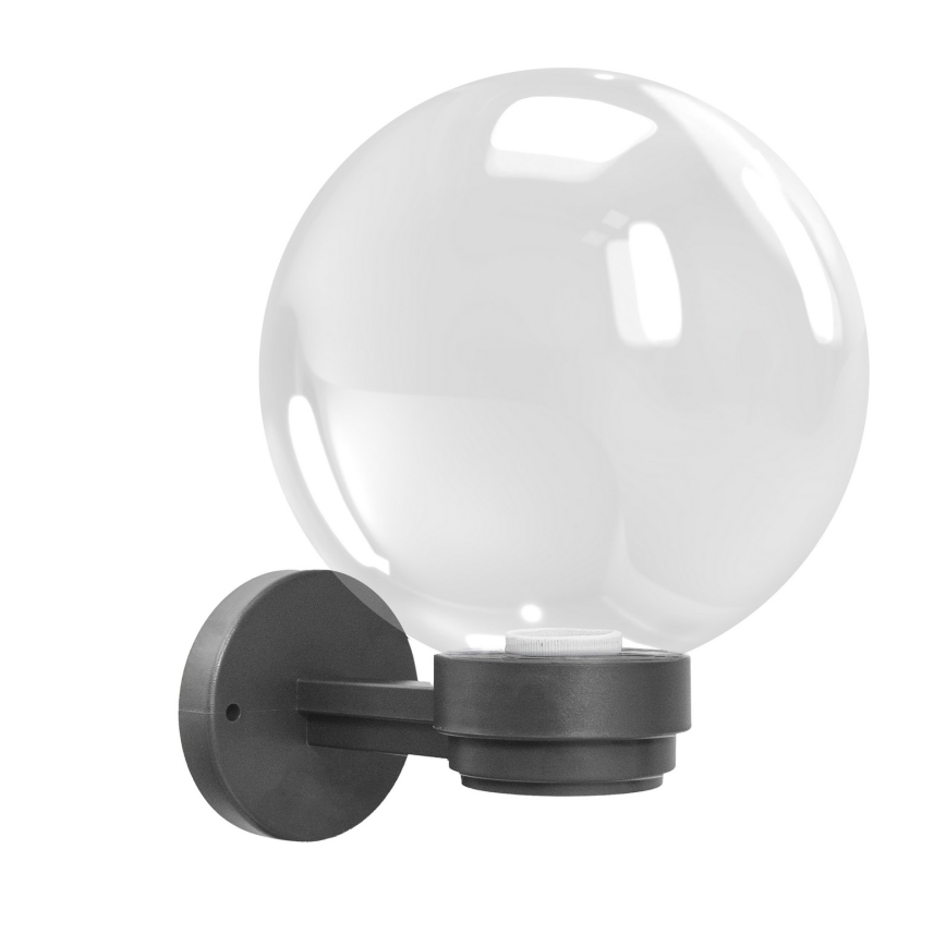 Brilagi - Außenwandleuchte HARBOR 1xE27/40W/230V IP33 anthrazit/klar