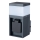 Brilagi - Außenwandleuchte mit SCHUKO-Steckdose PILLAR 1xG9/11W/230V IP44 anthrazit