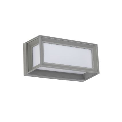 Brilagi - Außenwandleuchte PARKER 1xE27/60W/230V grau IP44