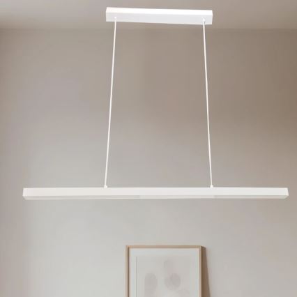 Brilagi - AXIS LED-Pendelleuchte an Stahlseil LED/30W/230V 120 cm weiß