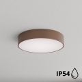 Brilagi - Badezimmer-Deckenleuchte CLARE 3xE27/24W/230V Ø 40 cm IP54 braun