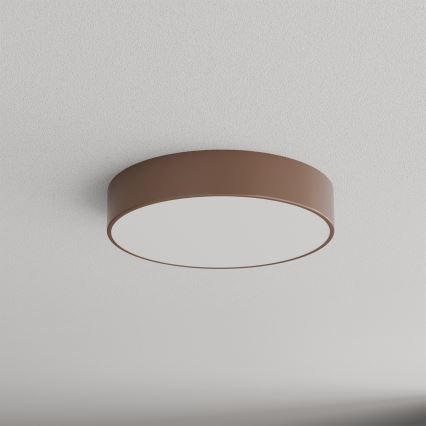 Brilagi - Badezimmer-Deckenleuchte CLARE 3xE27/24W/230V Ø 40 cm IP54 braun