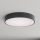 Brilagi - Badezimmer-Deckenleuchte CLARE 4xE27/24W/230V Ø 50 cm anthrazit IP54