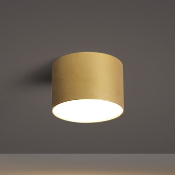 BRILAGI - Badezimmer-Deckenleuchte FORIS LED/9W/230V Ø 9 cm goldfarben IP44 CRI 90