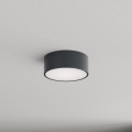 Brilagi - Badezimmer-Deckenleuchte mit Bewegungs- und Dämmerungssensor CLARE 1xE27/24W/230V Ø 20 cm anthrazit IP54