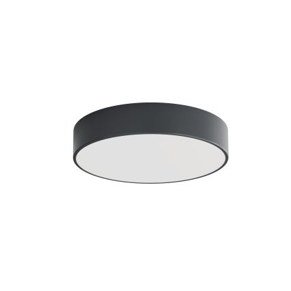 Brilagi - Bad-Deckenleuchte mit Bewegungs- und Dämmerungssensor CLARE 3xE27/24W/230V Ø 40 cm Anthrazit IP54