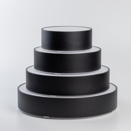 Brilagi - Badezimmer-Deckenleuchte POOL 2xE27/15W/230V Ø 30 cm IP54 schwarz