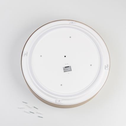 Brilagi - Badezimmer-Deckenleuchte POOL 4xE27/15W/230V Ø 50 cm IP54 beige