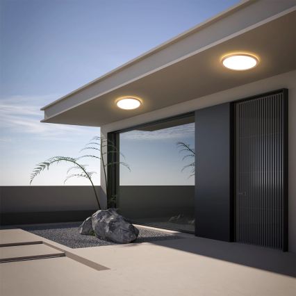 Brilagi - LED-Badezimmer-Deckenleuchte ULTRA SLIM LED/18W/230V Ø 30 cm Roségold IP54