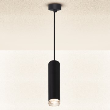 Brilagi - Badezimmer-Hängeleuchte SELE AQUA 1xGU10/30W/230V IP44 schwarz